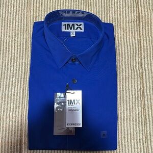 Express 1MX men’s fitted dress shirt